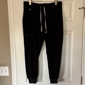 FIGS Black Joggers
